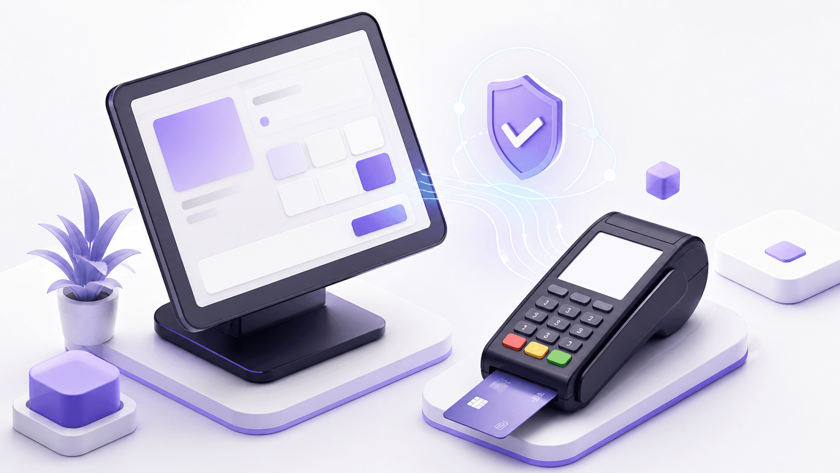 Pagamento integrado entre o ponto de venda e o terminal de cartão